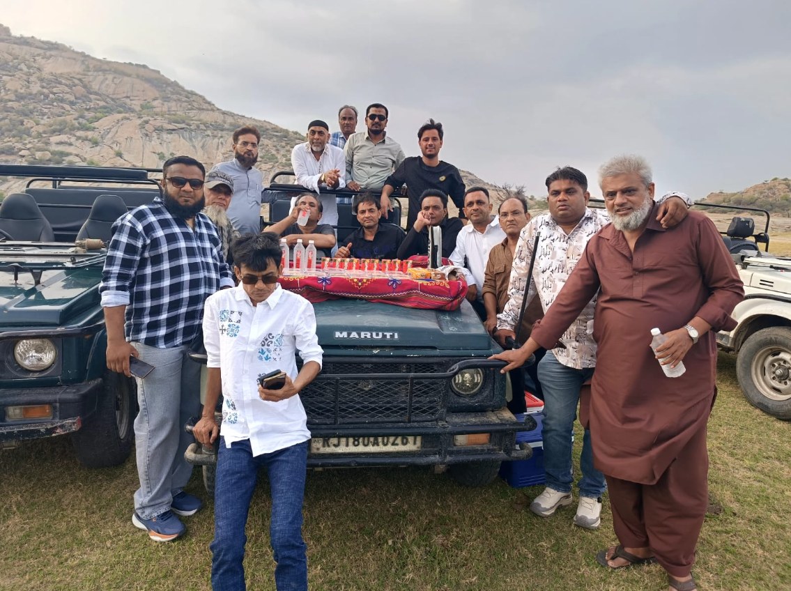 Rabari herdsman with goats in Jawai