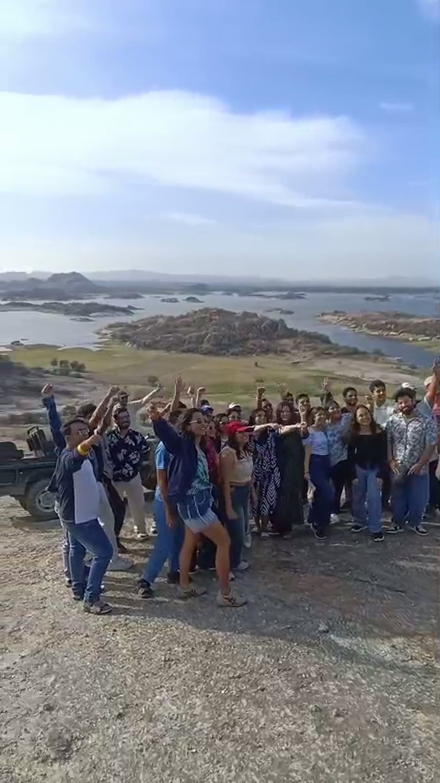 Group Celebration in the Wild