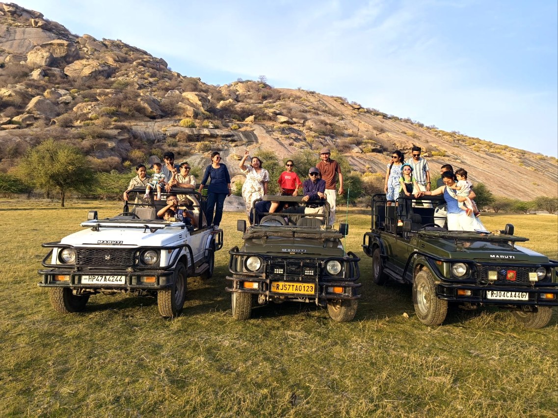 Sunrise over Jawai Bandh
