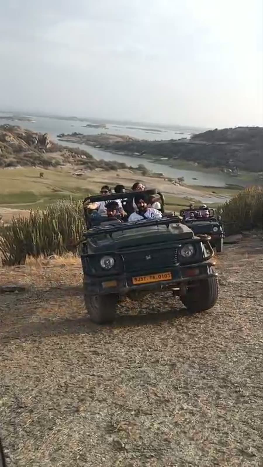 Guests on the Rocks at the Bandh